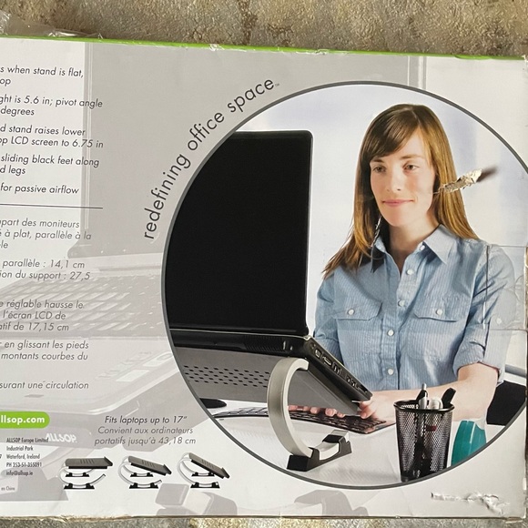 Allsop Redmond Adjustable Stand - Picture 7 of 7